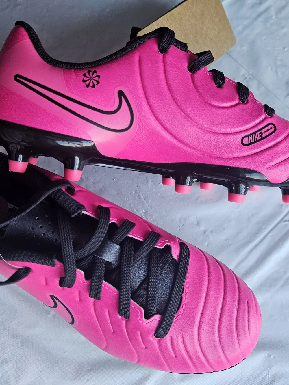 Nike Kids Hot Pink and Black Athletic Sneakers